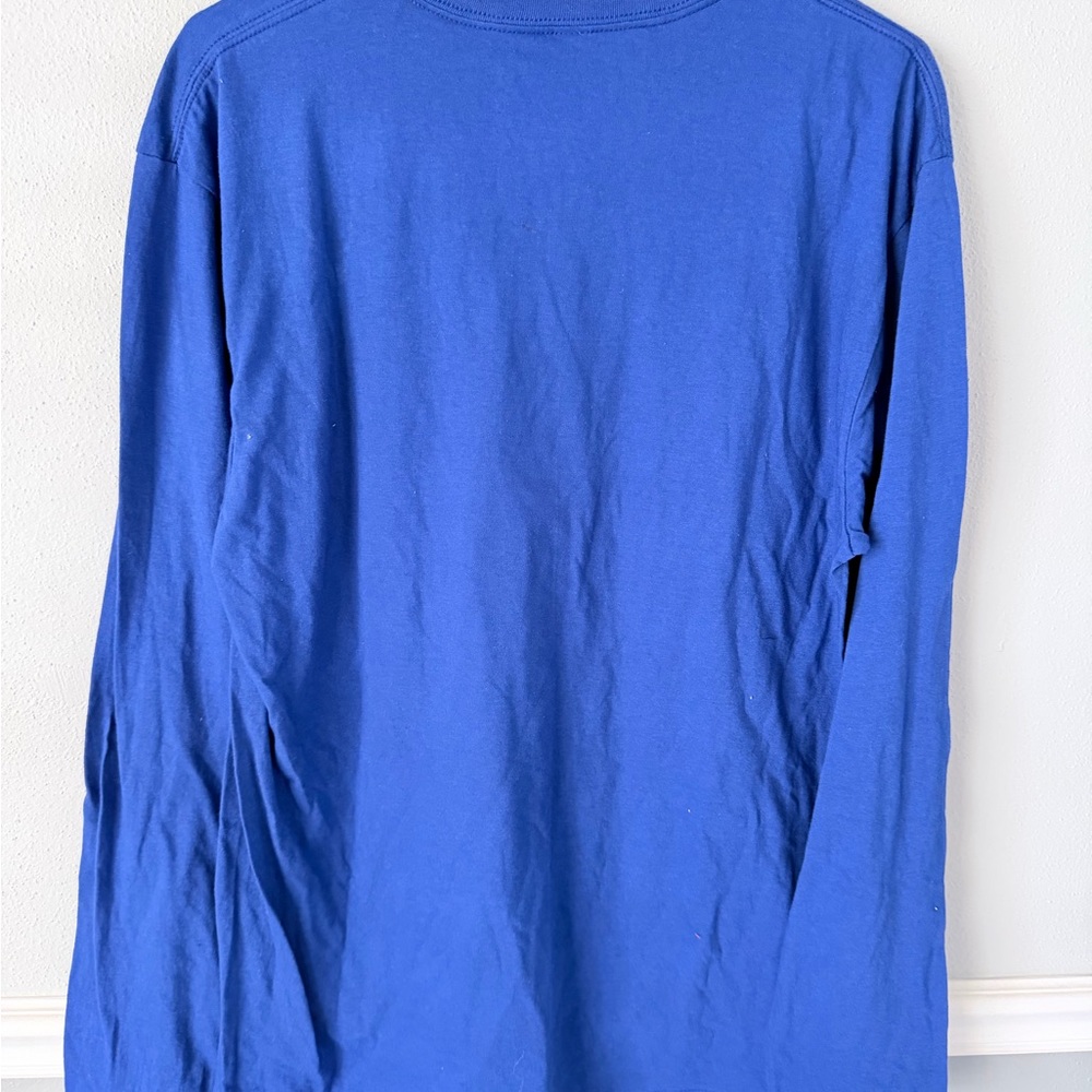 Majestic Men's MLB New York Mets Long Sleeve Crew Neck Large T-Shirt NWOT - Picture 4 of 4